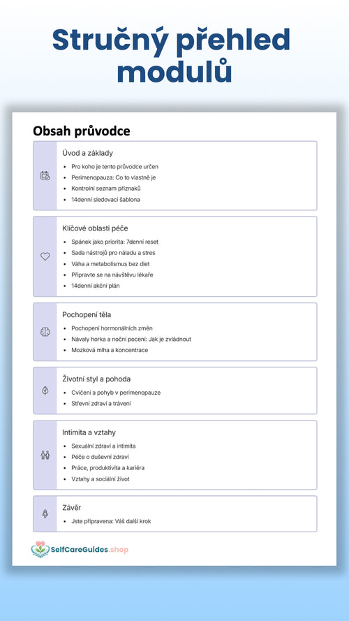 Perimenopause Ready: Spánek, nálada, energie